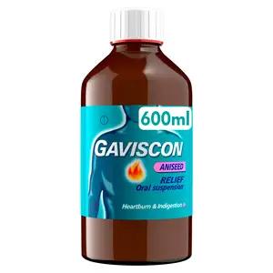 Gaviscon Heartburn & Indigestion Aniseed Liquid 600ml