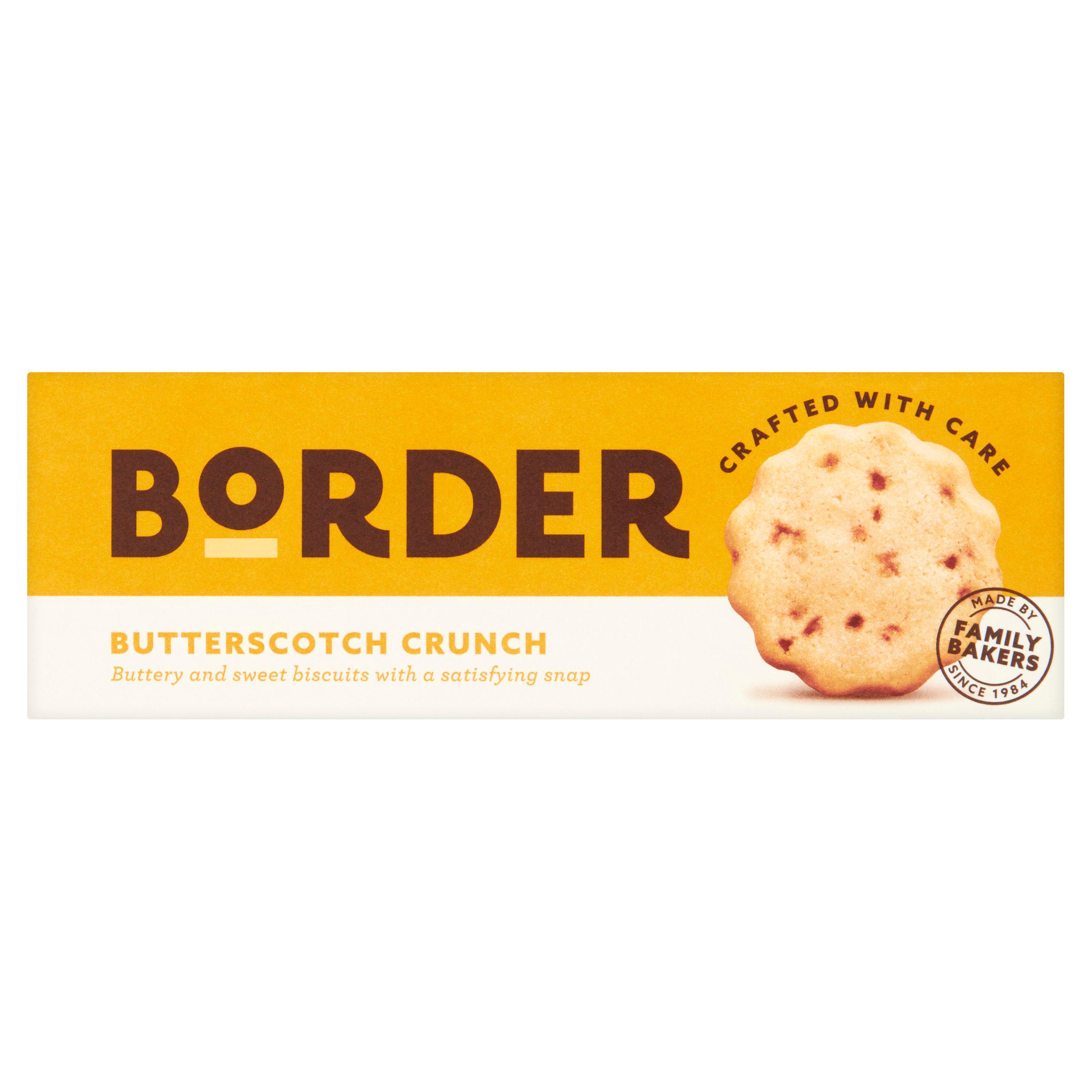Border Butterscotch Biscuits 150g