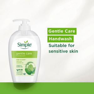Simple Kind to Skin Gentle Care Antibacterial Handwash 250ml - gallery image 2