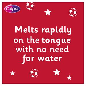 Calpol SixPlus 12 x Fast Melts 6+ Years Strawberry Flavour Paracetamol - gallery image 3