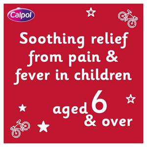 Calpol SixPlus 12 x Fast Melts 6+ Years Strawberry Flavour Paracetamol - gallery image 5