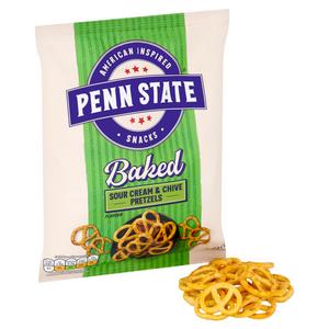 Penn State Sour Cream & Chives Sharing Pretzels 175g - gallery image 2