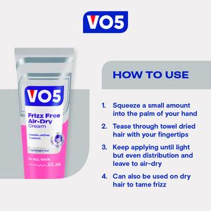 VO5 Frizz Free Hair Cream 125ml - gallery image 4