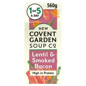 New Covent Garden Lentil & Smoked Bacon Soup 560g