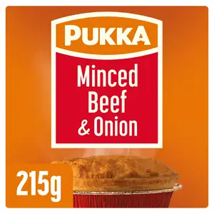 Pukka Minced Beef & Onion Pie 215g