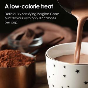 Options Instant Belgian Hot Chocolate Mint Drink 220g - gallery image 2