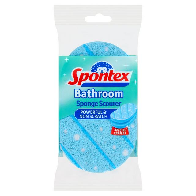 sponges to clean bathroom