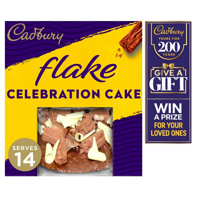 Cadbury Flake Celebration Cake Serves 12 Morrisons