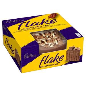 Cadbury Birthday Celebration Flake Chocolate Cake 960g (Serves 14) - gallery image 2