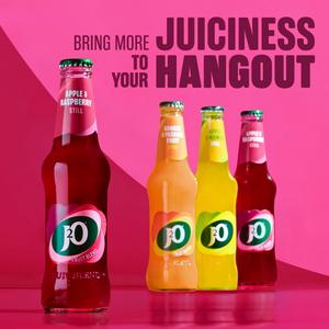 J2O Apple & Raspberry 4x275ml - gallery image 3