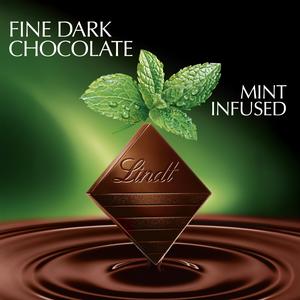 Lindt Excellence Dark Mint Chocolate Bar 100g - gallery image 2