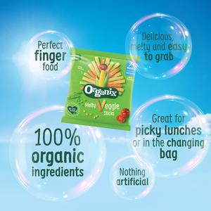Organix 20g Melty Organic Sweetcorn Rings Baby Puffs 6 months+ - gallery image 2