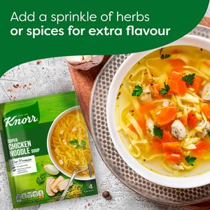 Knorr Dry Packet Soup Super Chicken Noodle 51g - gallery image 4