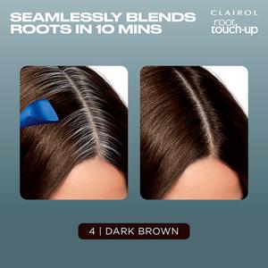 Clairol Root Touch-Up Permanent Hair Dye Dark Brown 4 - gallery image 2