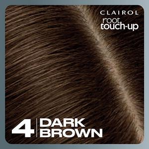 Clairol Root Touch-Up Permanent Hair Dye Dark Brown 4 - gallery image 6