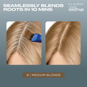 Clairol Root Touch-Up Permanent Hair Dye Medium Blonde 8 - gallery image 2