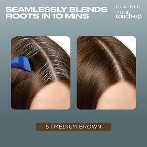 Clairol Root Touch-Up Permanent Hair Dye Medium Brown 5 - gallery image 2