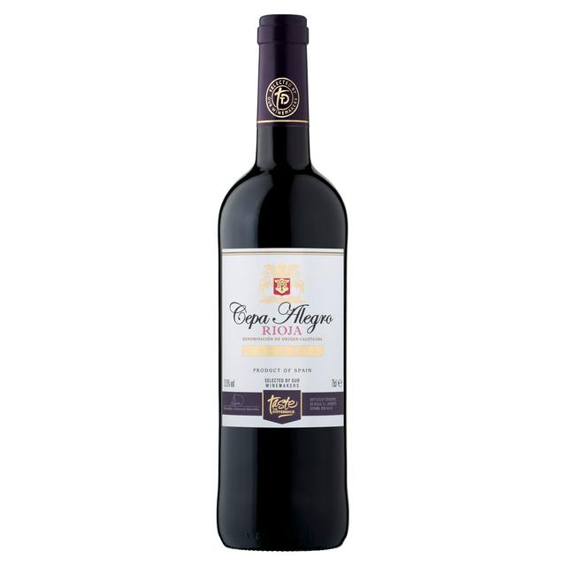 Taste the Difference Sainsbury's Cepa Alegro Rioja Reserva Tempranillo Red Wine, Taste the Difference 75cl