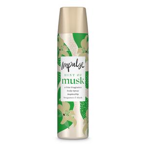 Impulse Body Spray Deodorant, Hint of Musk 75ml - gallery image 2