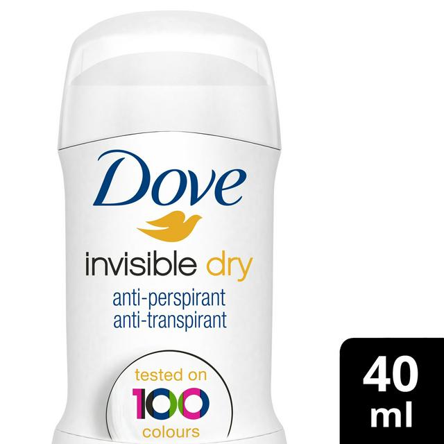 Dove Anti-Perspirant Deodorant Stick, Invisible Dry 40ml