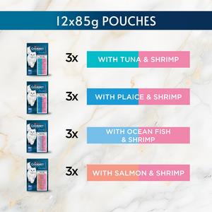Gourmet Perle Ocean Delicacies in Gravy Wet Cat Food 12 x 85g - gallery image 5