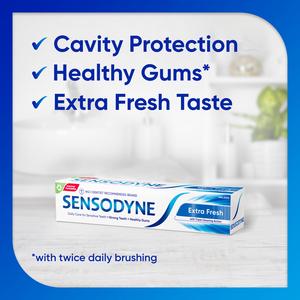Sensodyne Daily Care Extra Fresh Sensitive Toothpaste 75ml - gallery image 4