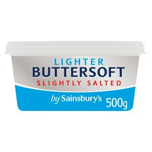 Sainsbury's Buttersoft Lighter Spreadable Butter 500g