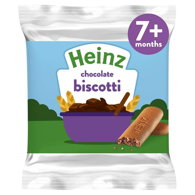 Heinz Chocolate Biscotti Snack 60g 7 Month+