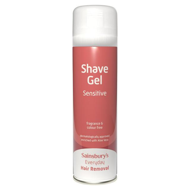 Sainsbury's Ladies Shave Gel, Sensitive 200ml - gallery image 1