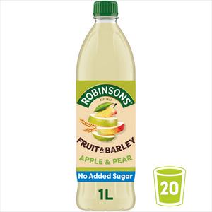 Robinsons Fruit & Barley Apple & Pear Squash No Added Sugar 1L - gallery image 3