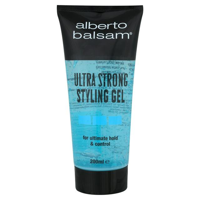 belegd broodje Annoteren Dicteren Alberto Balsam Ultra Strong Styling Gel 200ml | Sainsbury's