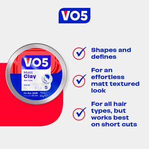VO5 Extreme Style Matt Hair Clay 75ml - gallery image 3