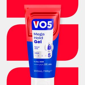Vo5 Extreme Mega Hold Styling Gel 200ml - gallery image 6