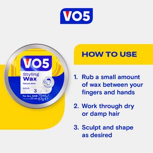 VO5 Styling Wax 75ml - gallery image 4