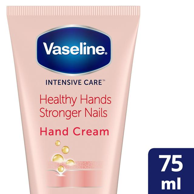 knap tro Arne Vaseline Intensive Care Hand Cream Healthy Hands Stronger Nails with  Keratin & Vaseline Jelly Tube 75ml | Sainsbury's