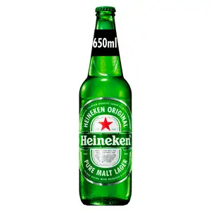 Heineken Premium Lager Beer Bottle 650ml