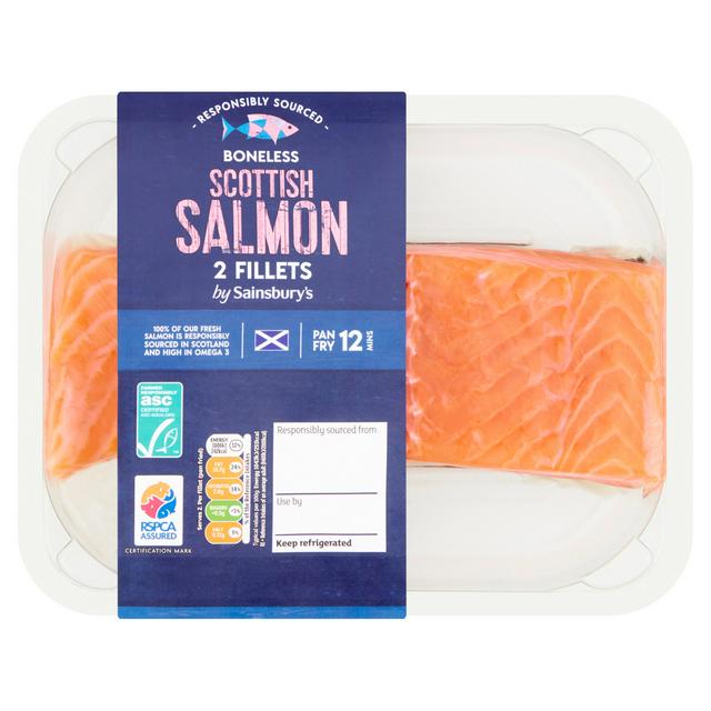 Scottish Salmon Fillets – 240g - Zagosa Grocery
