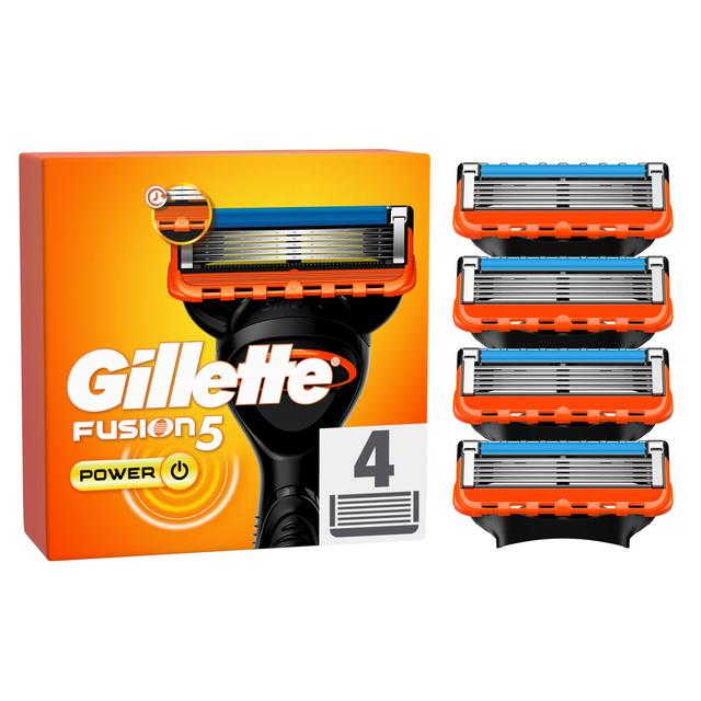 Gillette Fusion Power Razor Blades x4