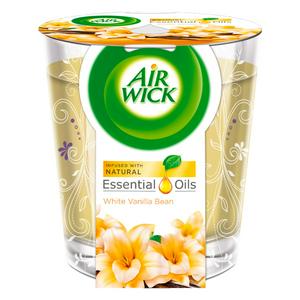 SAINSBURYS > General > Air Wick Essential Oils Infusion White Vanilla Bean Candle