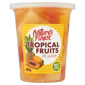 Nature's Finest Tropical Fruits In Juice 400g