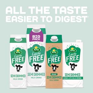 Arla 1L LactoFREE Semi Skimmed Long Life Milk Drink - gallery image 2