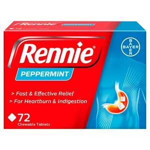 Rennie Peppermint Heartburn & Indigestion Relief Tablets x72 - video
