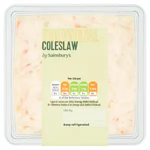 Sainsbury's Deli-Style Traditional Coleslaw 600g