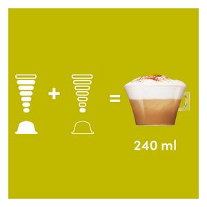 Nescafé Dolce Gusto 16 x Cappuccino Coffee Pods (8 Servings) - gallery image 2