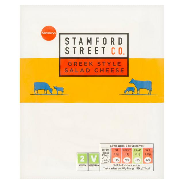 Stamford Street Co . Greek Style Salad Cheese 200g