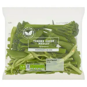 Sainsbury's Tender Green Medley 160g