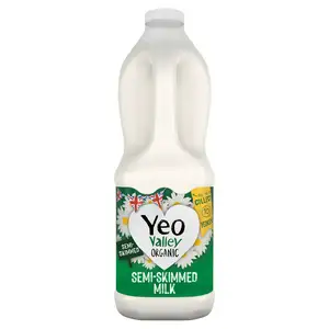 Yeo Valley Organic Fresh Semi Skimmed Milk 2L 