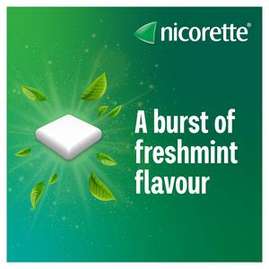 Nicorette Freshmint Chewing Gum - 2mg, x210 Pieces (stop smoking aid) - gallery image 3