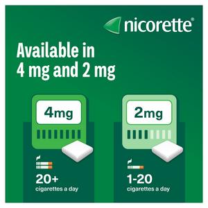 Nicorette Freshmint Chewing Gum - 2mg, x210 Pieces (stop smoking aid) - gallery image 4