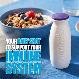 Actimel Blueberry Cultured Yogurt Drink 8x100g - gallery image 5